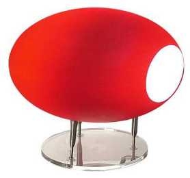 Lampa stolní UFO červená