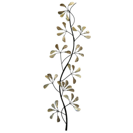 Nástěnná kovová dekorace