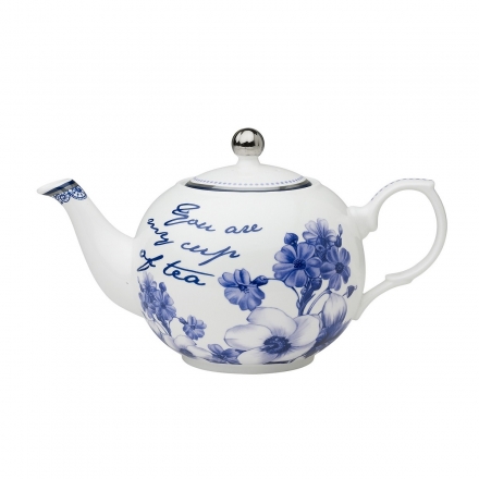 Porcelánová čajová konvička Floral