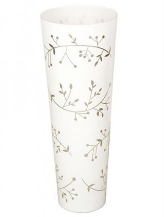 Váza bílá-73cm
